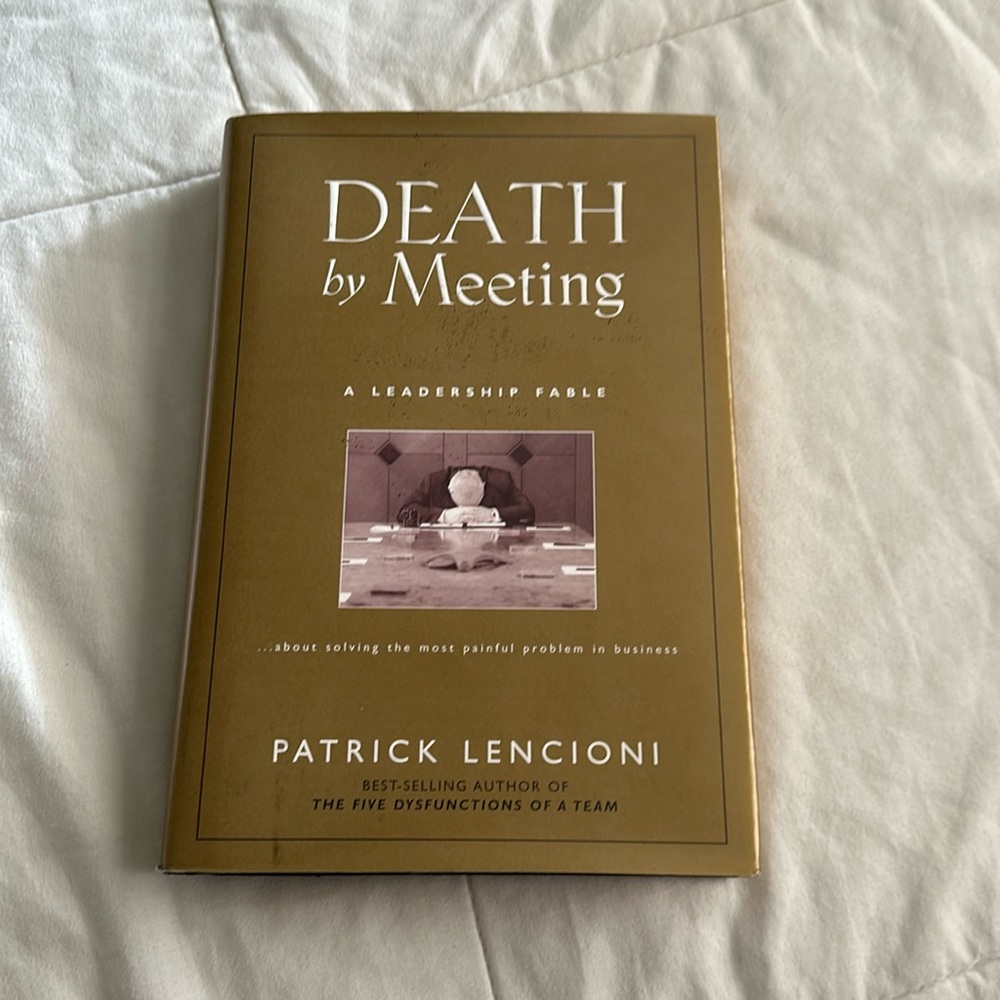 Great Condition Hardcover Business Leadership Book Patrick Lencioni